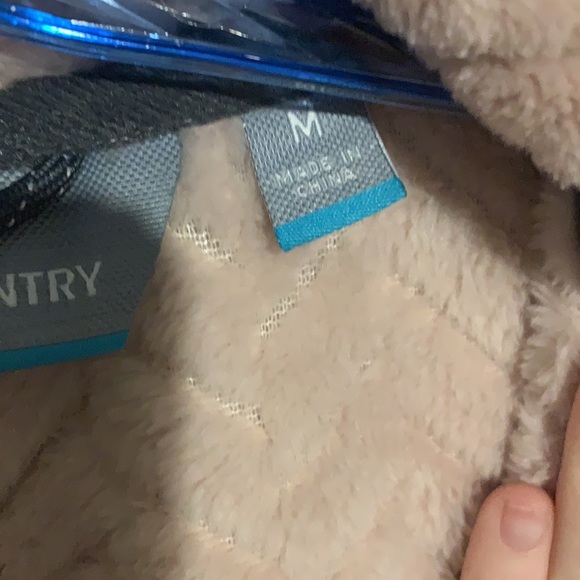 Free Country Medium Chevron Butter Pile Cozy Jacket - Picture 3 of 7